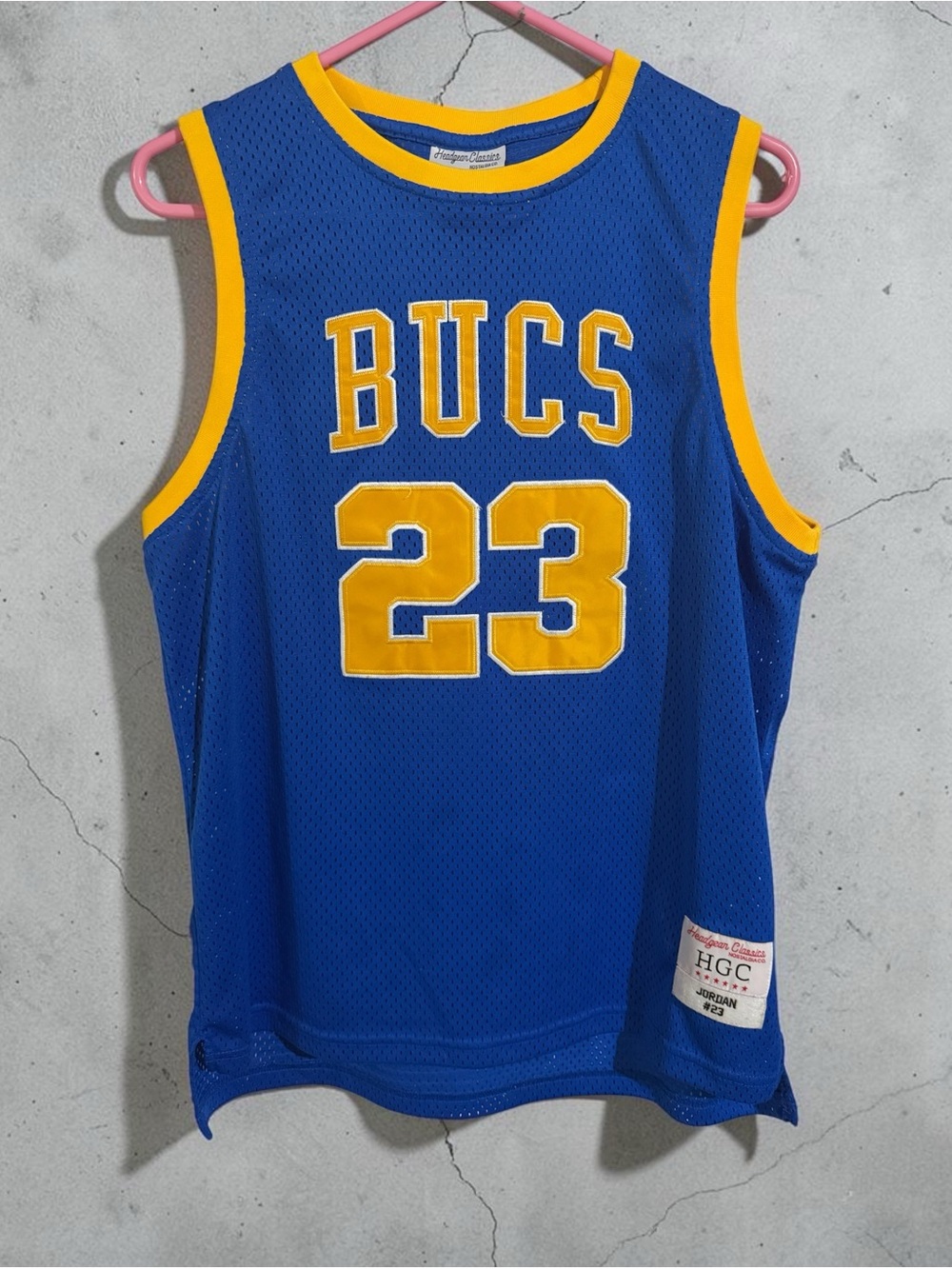 Headgear Classics Nostalgia Co. Michael Jordan Bucs Jersey (Youth XL)